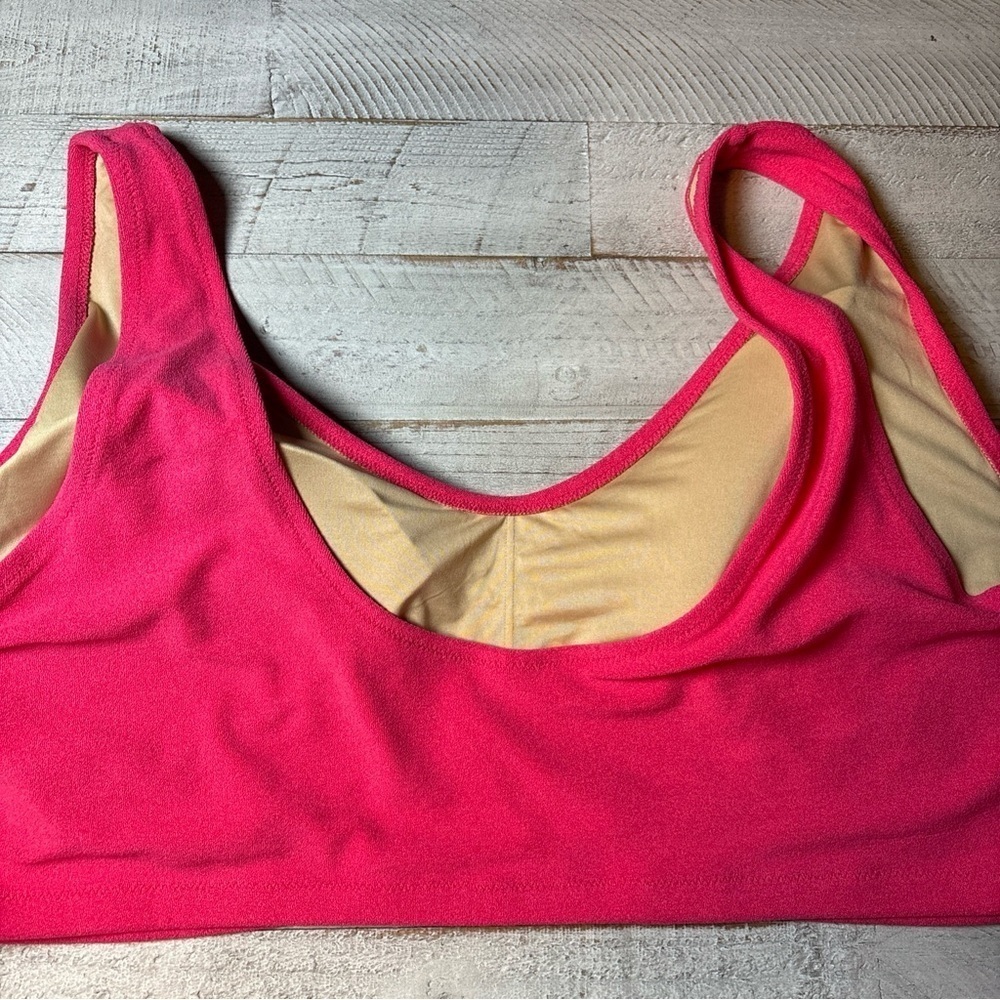Women’s 4x Bikini Terry Texture In Pink From Old Navy - Picture 9 of 11